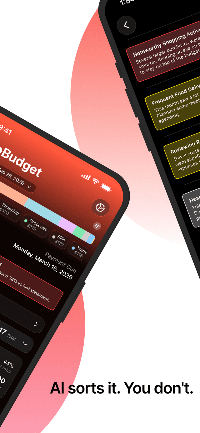 Mint Alternatives That Don't Need Your Bank Login (2026) — RetroBudget iPhone screenshot